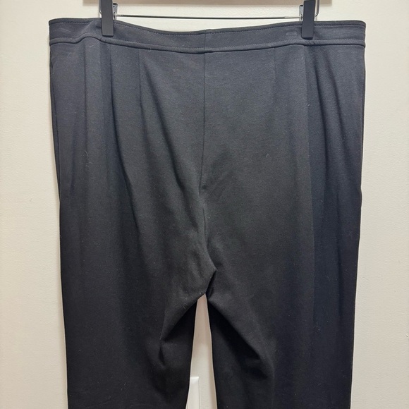 St John Collection Emma Straight Leg Pants Black Size 14 - Picture 7 of 14